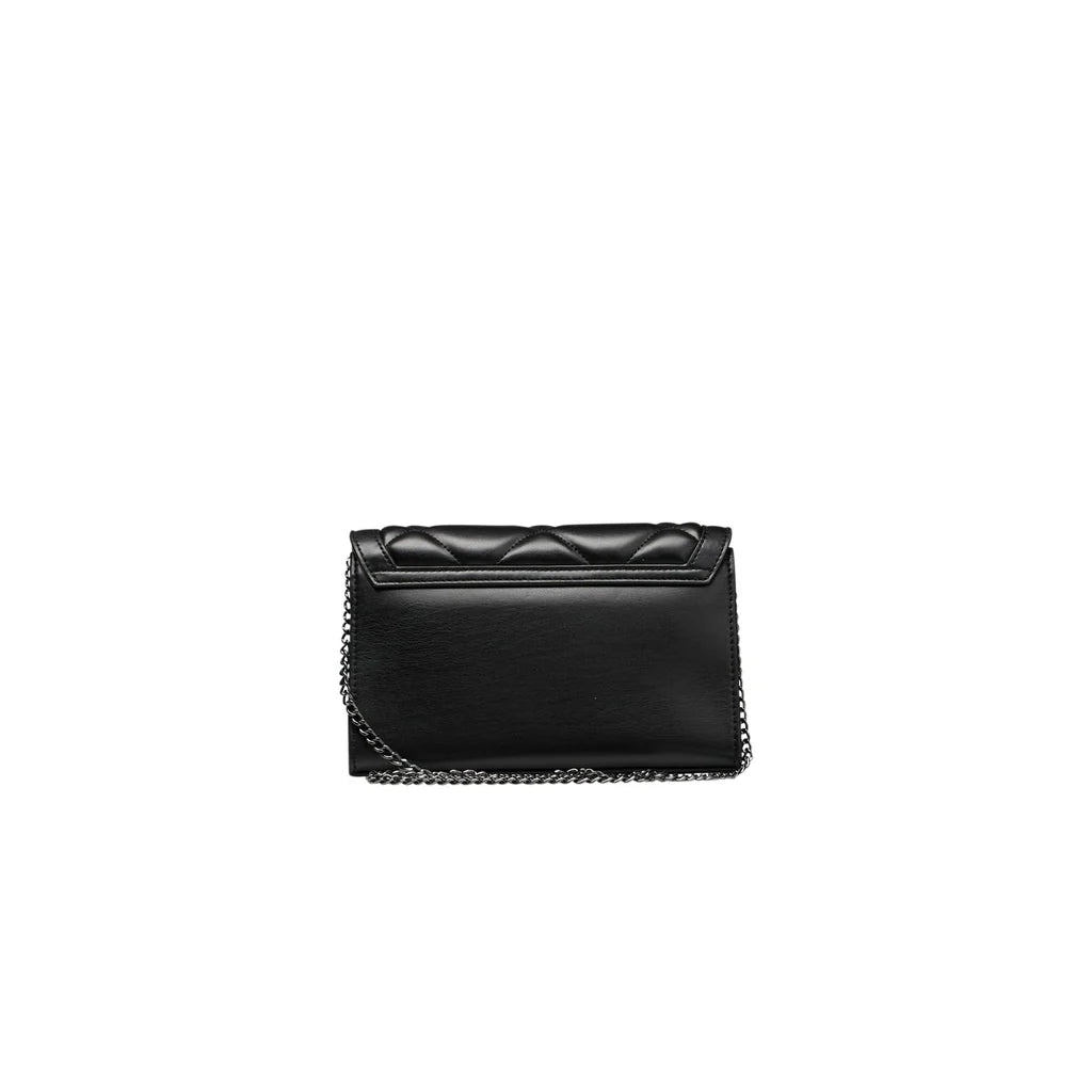 Borsa a spalla Nero LOVE MOSCHINO JC4222PP0HLZ stud cuori canna fucile