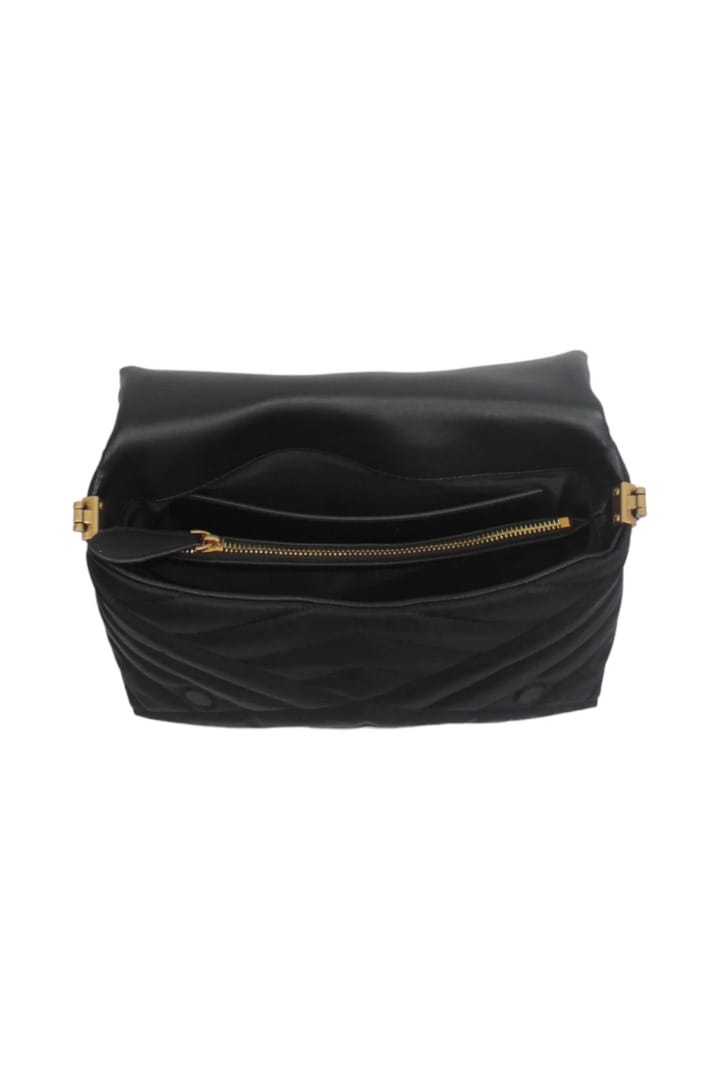 Borsa tracolla piccola PINKO Love Click Puff Baby Black
