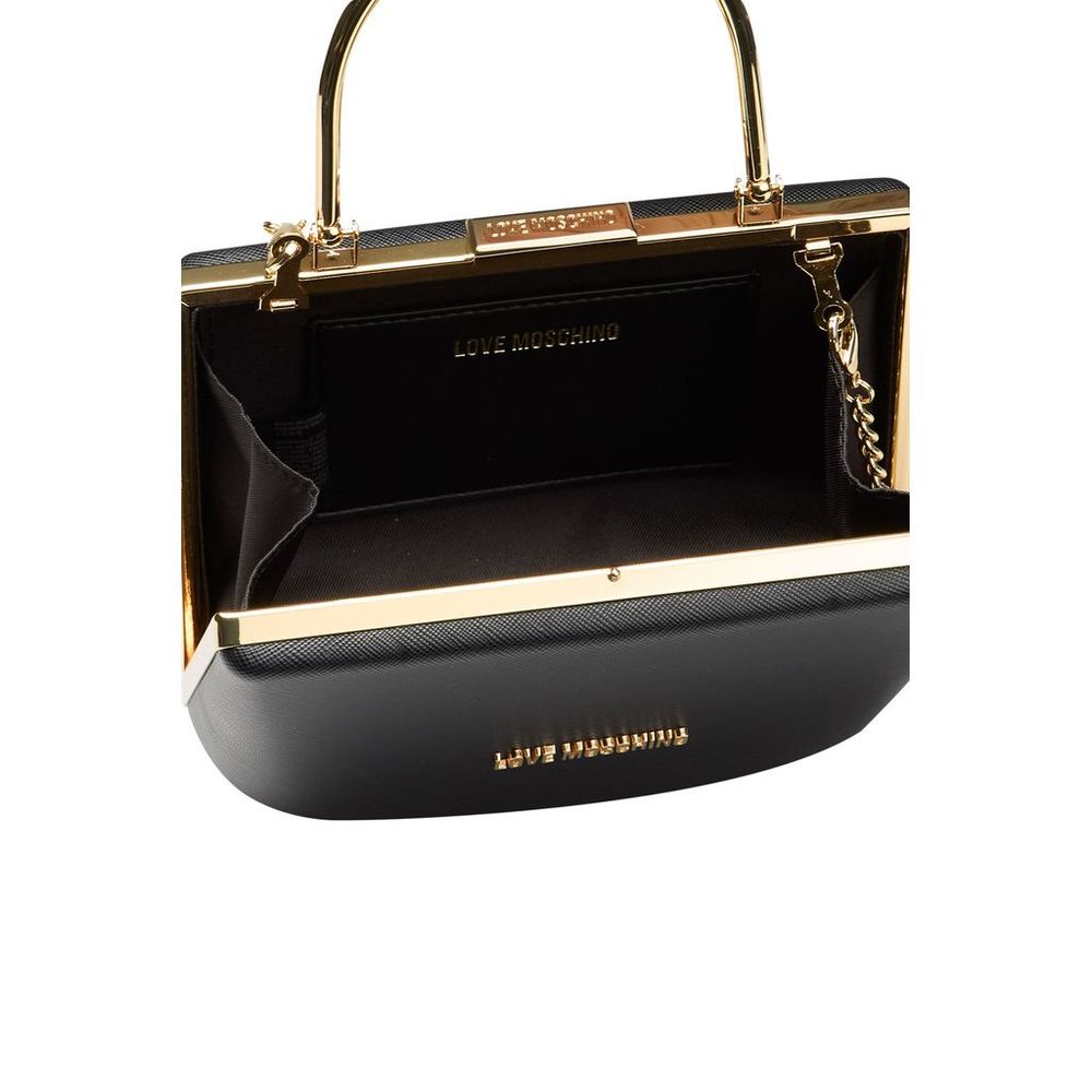 Borsetta rigida LOVE MOSCHINO nera