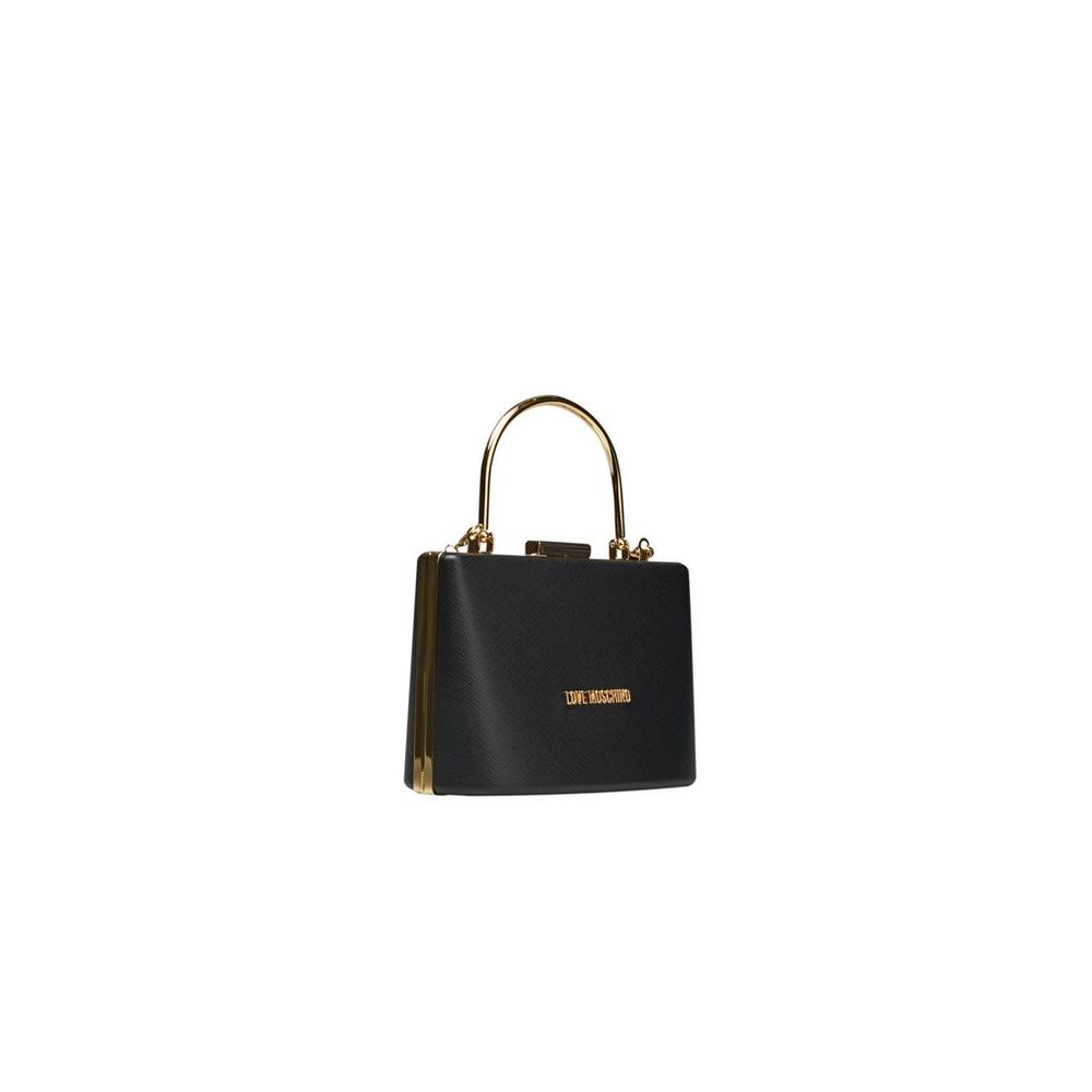 Borsetta rigida LOVE MOSCHINO nera