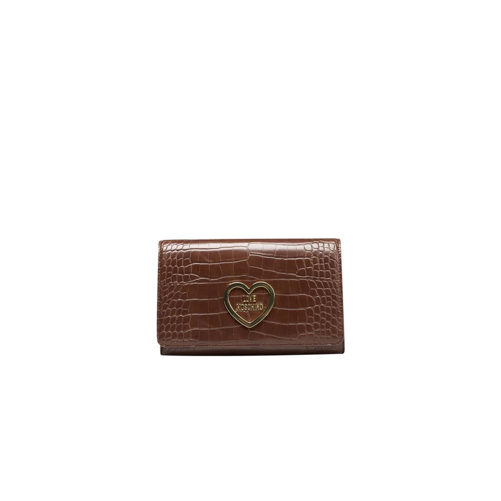 Love Moschino JC4182PP0HKC Borsa a Tracolla stampa cocco marrone
