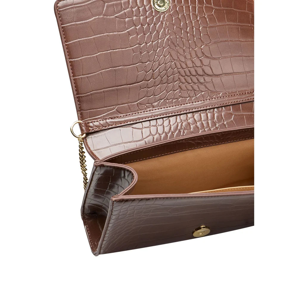 Love Moschino JC4182PP0HKC Borsa a Tracolla stampa cocco marrone