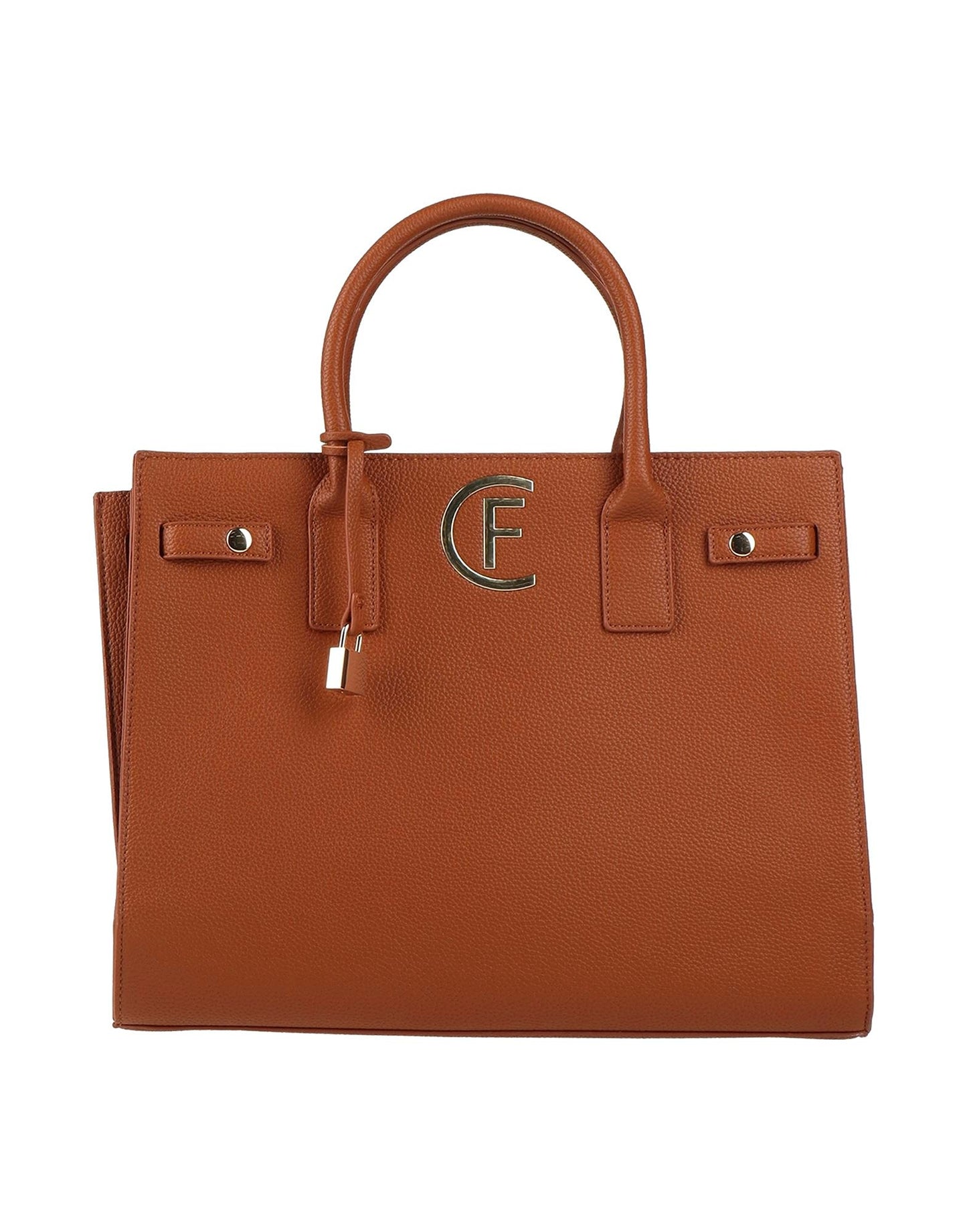 Borsa tote bag CRISTINA EFFE color cuoio