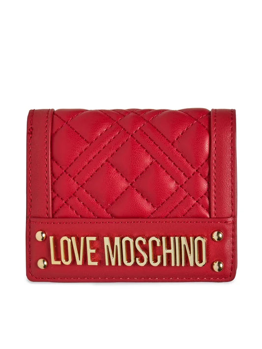 Portafoglio piccolo LOVE MOSCHINO rosso