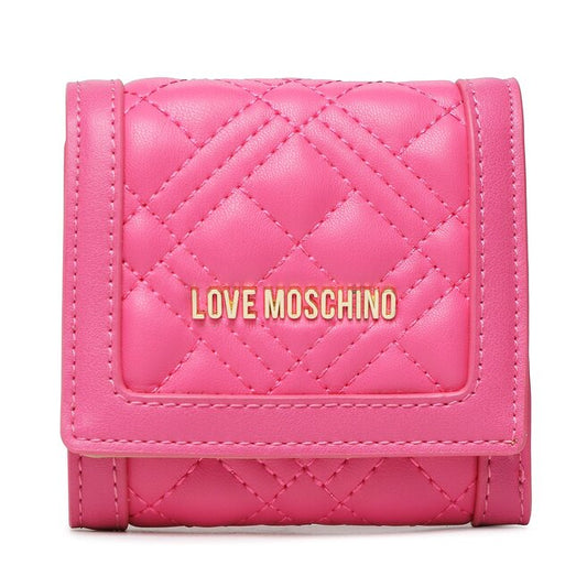 Portafoglio piccolo LOVE MOSCHINO fuxia